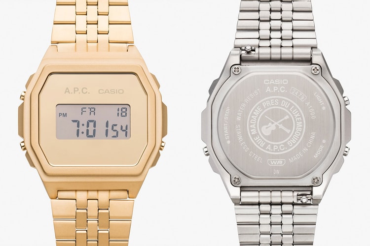 A.P.C. が CASIO とのコラボモデルとして A1000 を発売