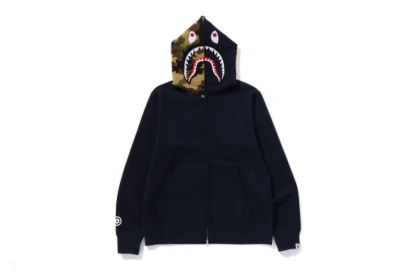 BAPE 重新推出原始版本「鯊魚外套 Shark Hoodie」