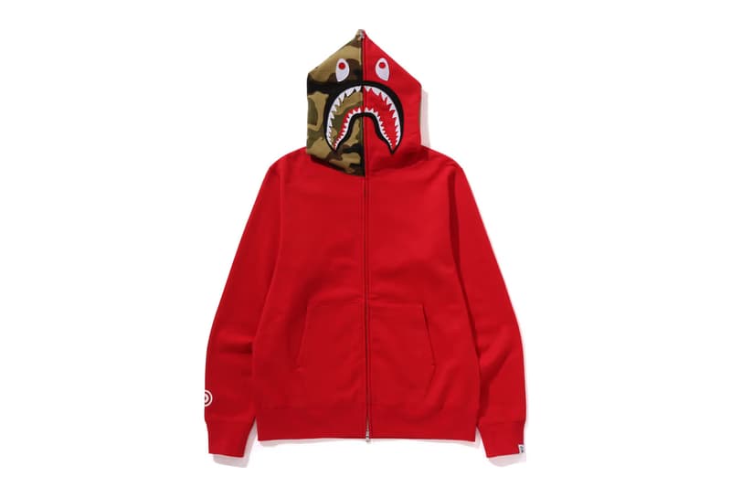 BAPE 重新推出原始版本「鯊魚外套 Shark Hoodie」