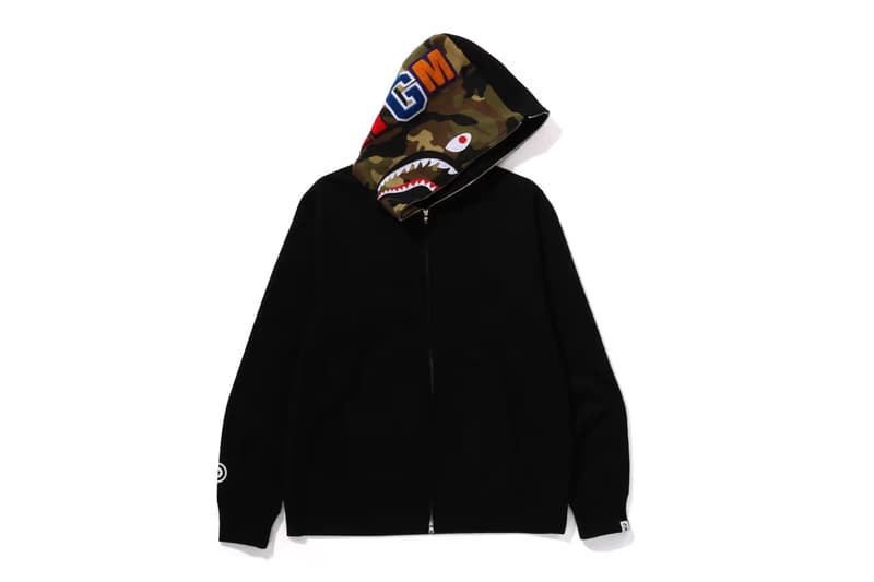 BAPE 重新推出原始版本「鯊魚外套 Shark Hoodie」