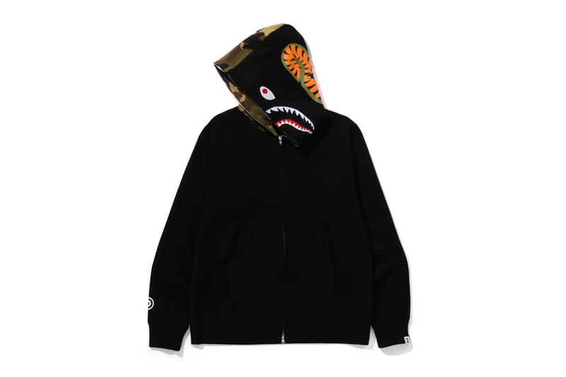 BAPE 重新推出原始版本「鯊魚外套 Shark Hoodie」