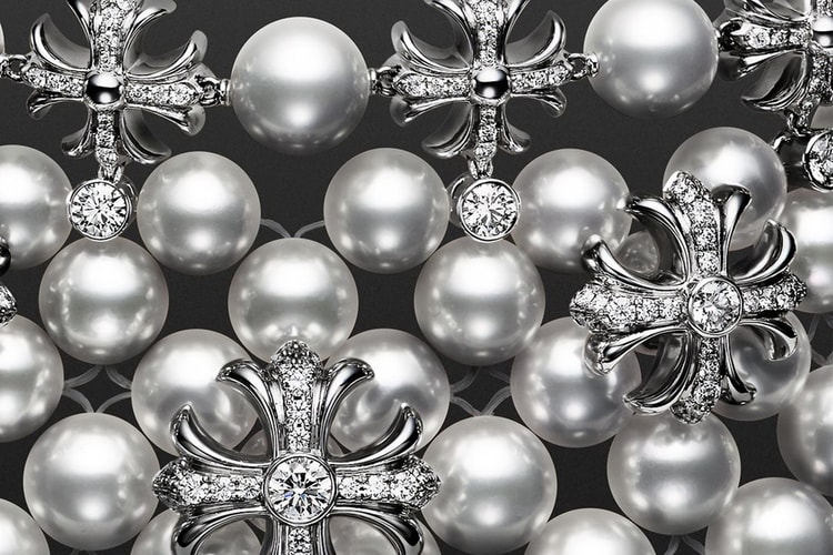 日本珠寶品牌 Mikimoto 攜手 Chrome Hearts 推出全新聯名系列