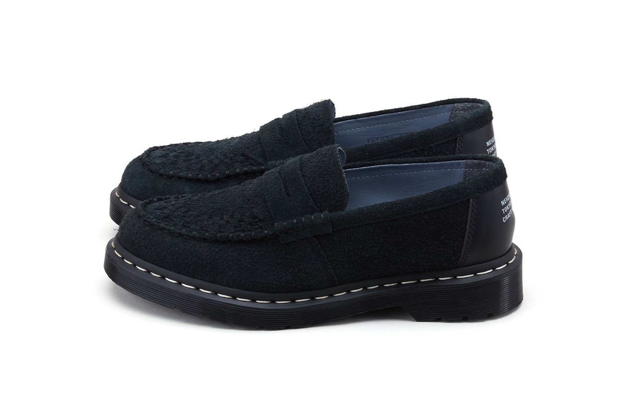 ネイバーフッドとドクターマーチンが約3年ぶりのコラボレーションを発表 NEIGHBORHOOD x Dr. Martens SMITHS 4 hole PENTON LOAFER release info