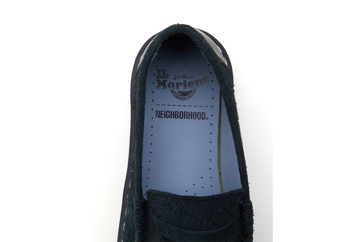 ネイバーフッドとドクターマーチンが約3年ぶりのコラボレーションを発表 NEIGHBORHOOD x Dr. Martens SMITHS 4 hole PENTON LOAFER release info