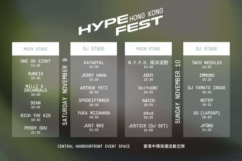 Hypefest Hong Kong 2024 潮流文化音樂節終極指南